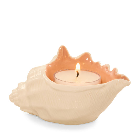 Seashell Tea Light Candle Holder GUVP
