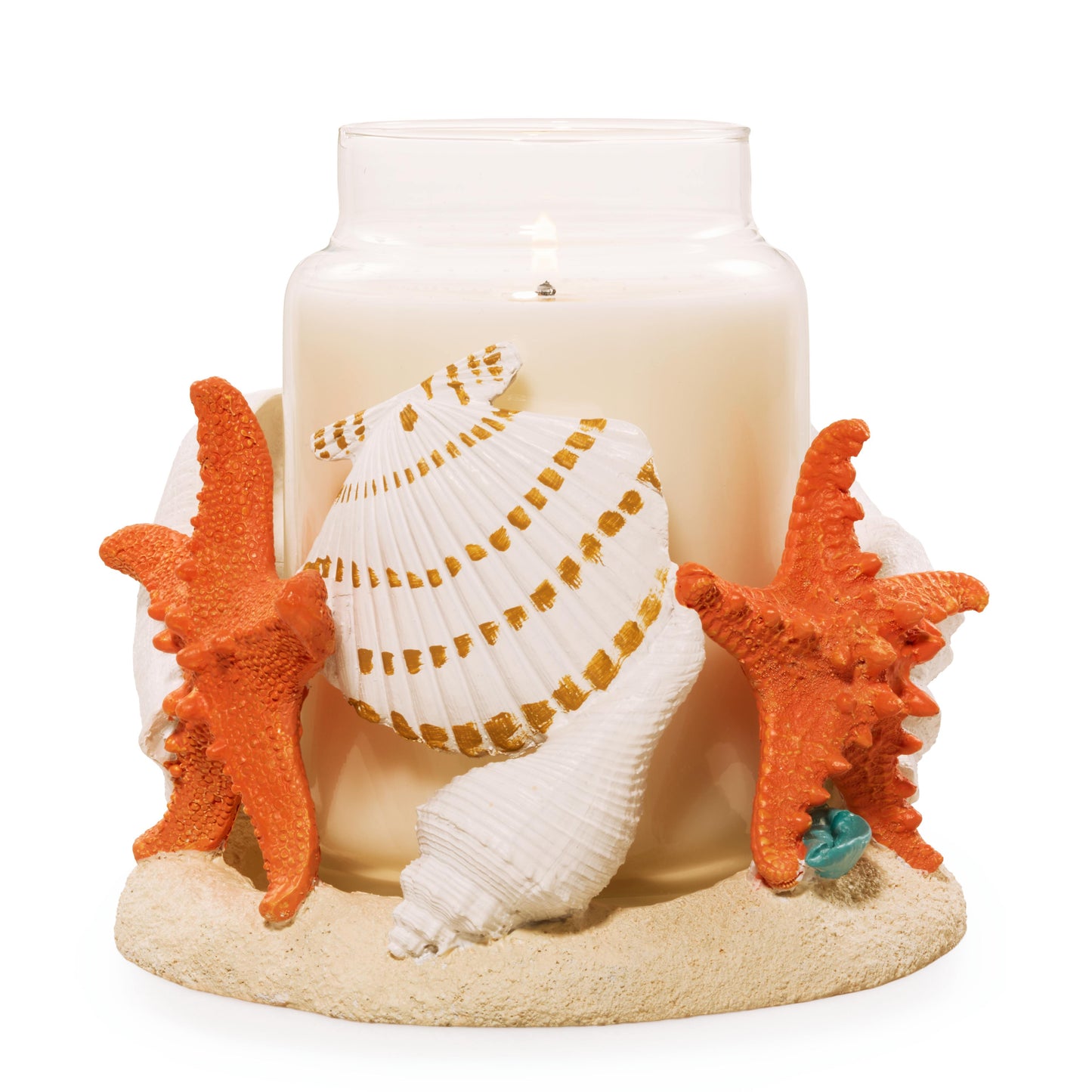 Seashell Jar Candle Holder VROQ
