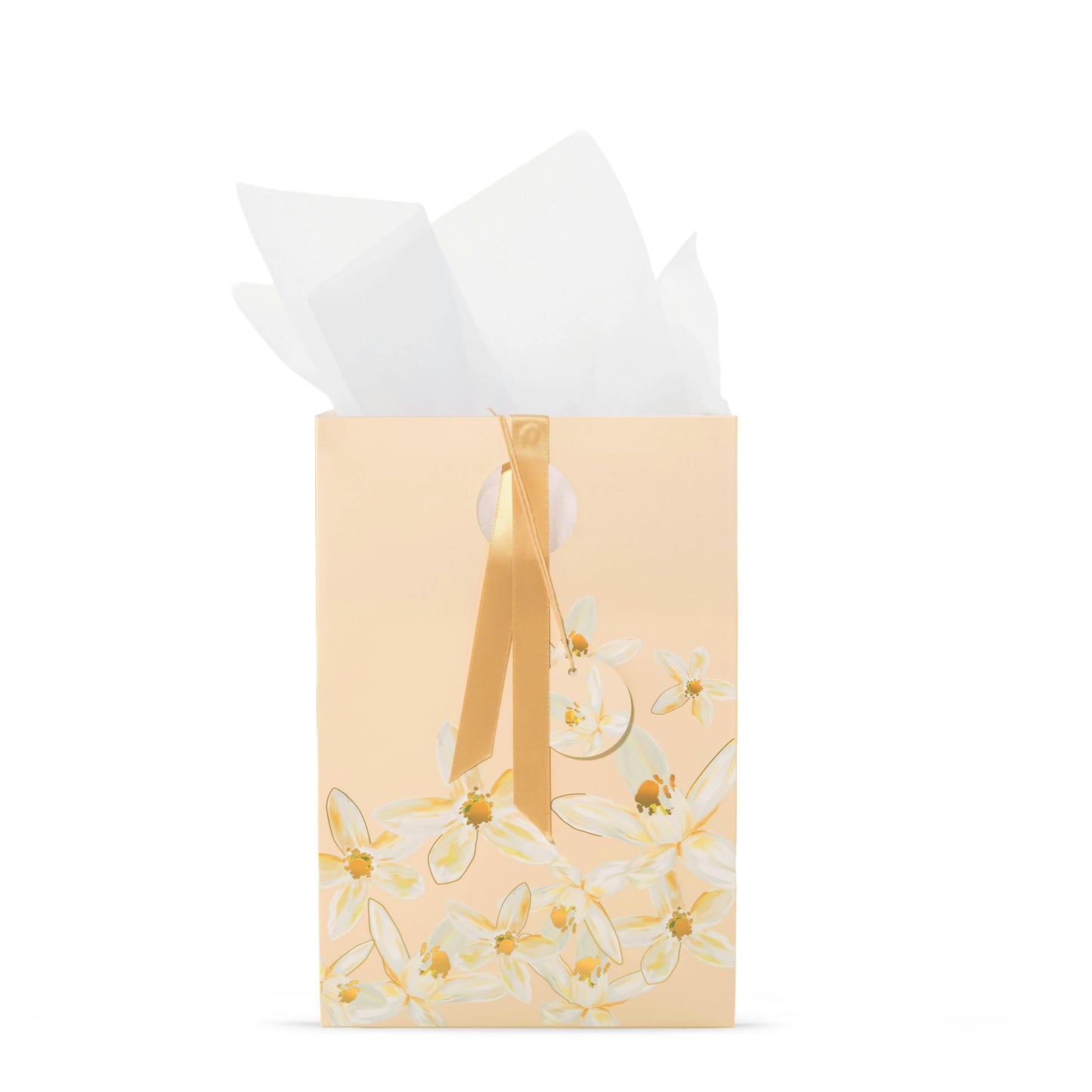 Peach Jasmine Floral Gift Bag NSTQ